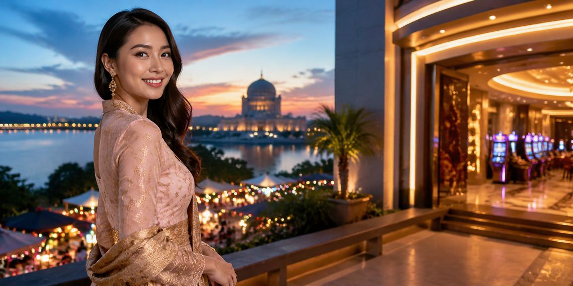 Aktiviti pertaruhan loteri Putrajaya gaya Malaysia dengan telefon pintar di platform 80150